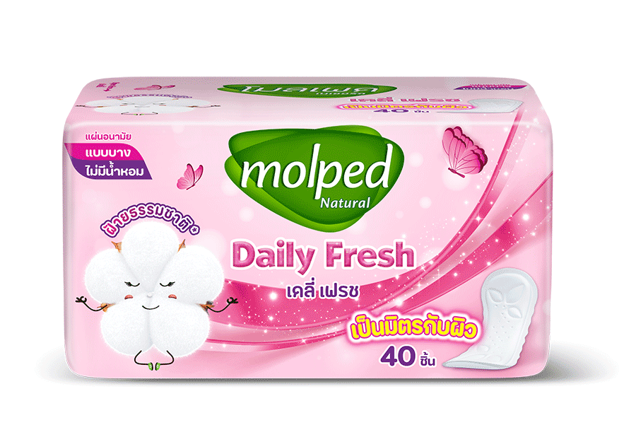 โมลเพด เนเชอรัล เดลี่ เฟรช แผ่นอนามัย