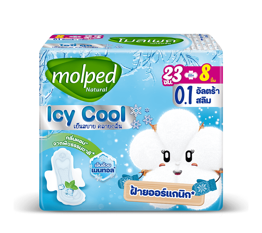 Molped Natural Icy Cool Ultra Slim 0.1 23 cm