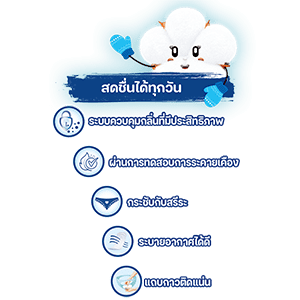 โมลเพด เนเชอรัล ไอซี่ คูล แผ่นอนามัย แบบมาตรฐาน