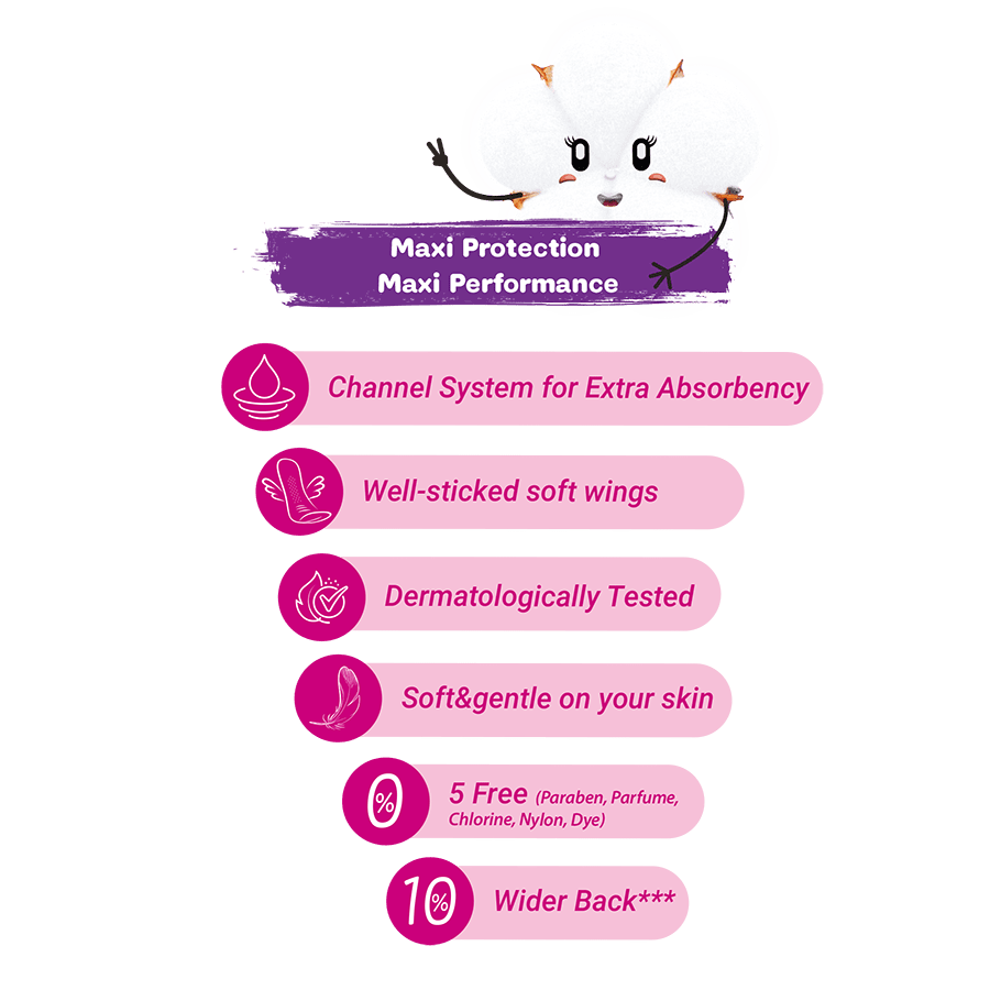 Molped Natural Soft and Dry Slim 23 cm